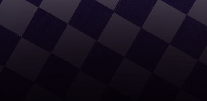 A black and gray checker board pattern to represent marketing strategy offered by White Raven Creatives. 